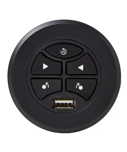 K20N2CL Genuine eMoMo 5-Button Control Switch Dual Motor & USB. Feature ports for cup holders & LED strip, plus 5V/2A USB charging.
