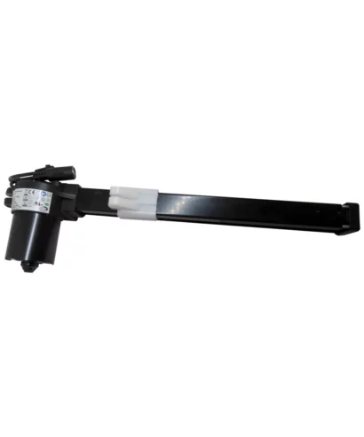 Limoss 451615 Linear Actuator Motor. Model MD142-30-L1-150-228. Pull force: Max. 1500N Push Force: Max. 3000N Speed Range:4-55mm/s Voltage: 24V DC or 29V DC