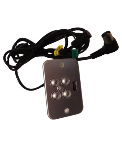 WPS5F10033 (R) 5 Button Switch with USB Ashley Furniture. Power Headrest & Power Recline Replacement Button Control with USB - 5 pin / 2 pin (Right Side)