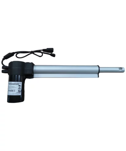 JLDQ.10.387.203B Genuine Okin linear Actuator. Specs: Okin Actuator 5 pin handset input cable & IO power input cable, 24V–50W, Duty cycle: 1 min ON/8min OFF