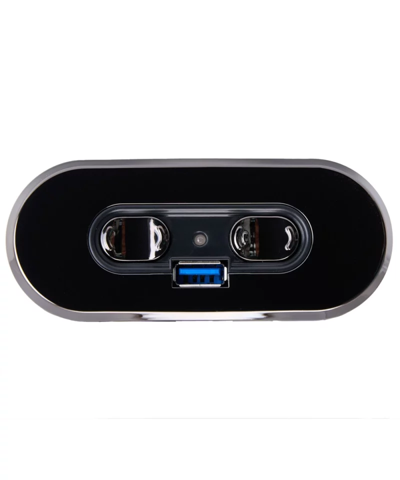KDH115-017 4-Button Switch Right Facing with USB. Replaces the JLDK.69.04.02 switch & the #30503 from Ashley. Compatible with chair models #3700313 & #3700315