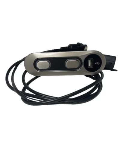 KDH127F-003 Kaidi Power Recliner Replacement 2-Button Control USB. Features: Input: 29 Vdc 2.0 A, USB Output 5.0 Vdc 1 USB @2.1 A, 5 pin male connector