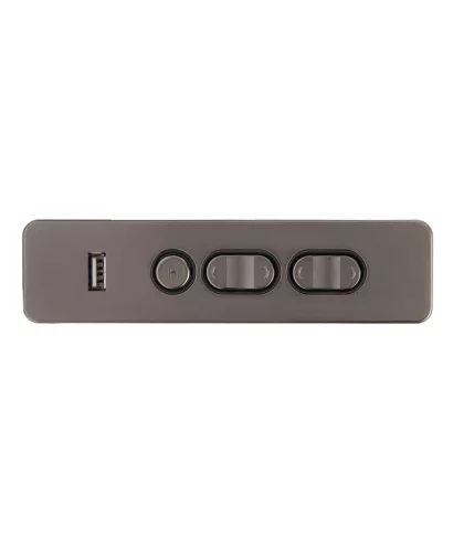 R22231010050 RMT 5-Button Switch for Recliner Lift Chair. It has 5 buttons, suitable for power recliner/lift chair with 2 linear actuators (up/down motors)