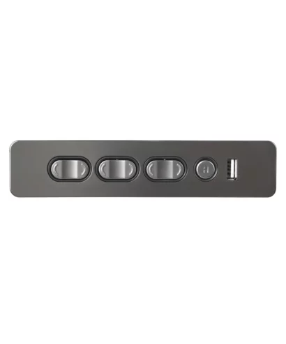 R22231010015 RMT 7-Button Recliner Switch with USB & 3-Plugs. It is suitable for power recliner, lift chair, sofa, Brand: RMT, Rated Voltage: 29V 2A