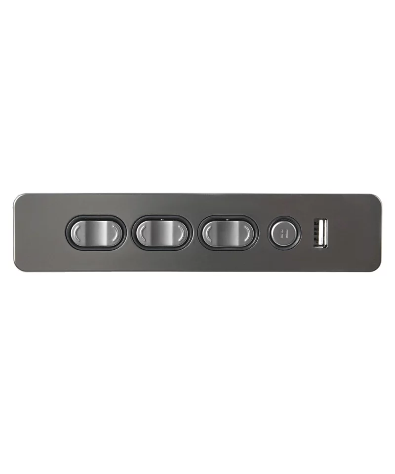 R22231010015 RMT 7-Button Recliner Switch with USB & 3-Plugs. It is suitable for power recliner, lift chair, sofa, Brand: RMT, Rated Voltage: 29V 2A