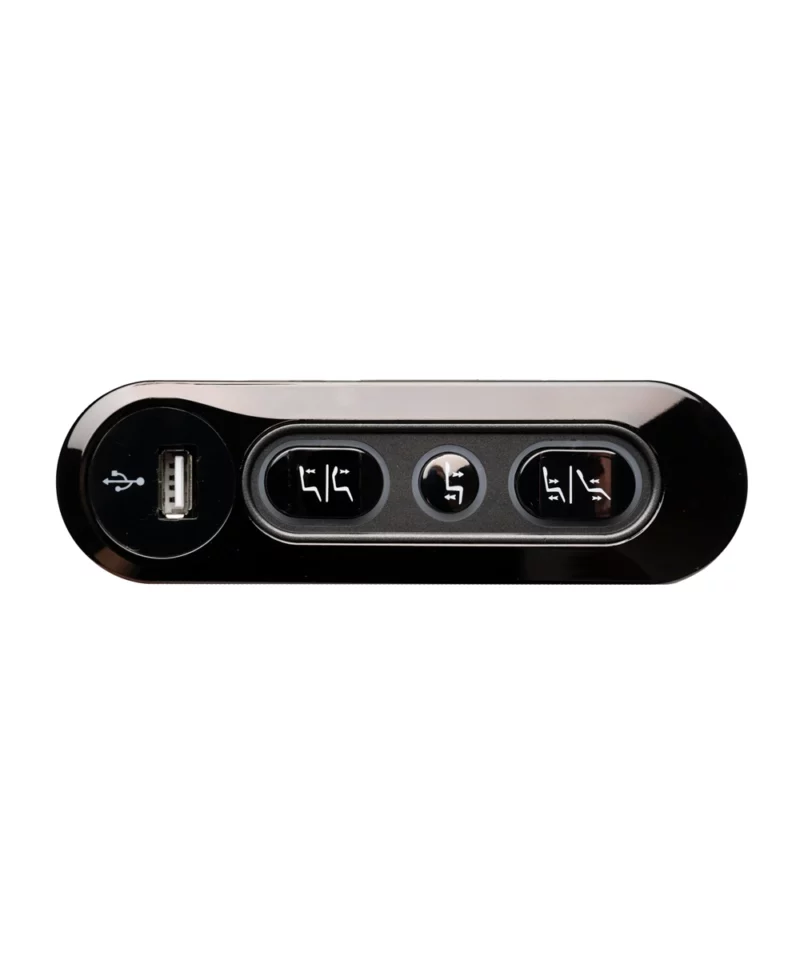KDH127-036 Kaidi 5-Button Side Switch Replacement for Recliner. 5 button side switch (4 function buttons with middle reset button) 5 pin plug