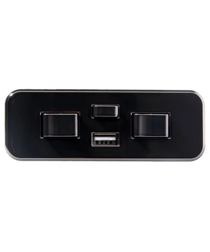KDH134F-003 5-Button Switch for Power Recliner or Lift Chair with USB. It features a 5-pin male plug that connects to the chair’s master motor