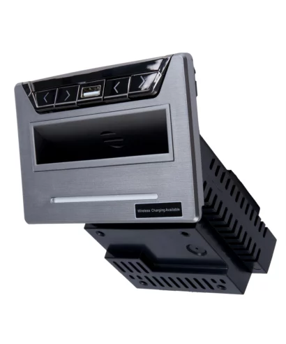 E502URRW (RF) eMoMo 4-Button Recliner Switch with Wireless Docker & USB. Compatible with mobile phones that support the Qi wireless charging standard