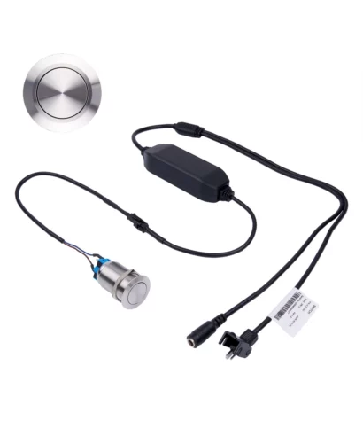 JLDK.43.01.03 LED Light Switch for Recliners & Motion Furniture. Ideal for power recliners, lift chairs, home theater seating, and other motion furniture.