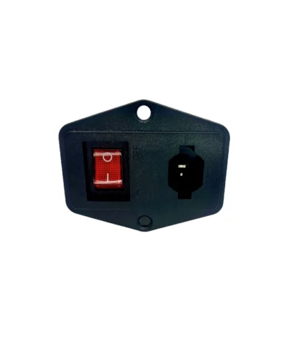 2330112X000 / R22241130008 2‑Pin OI Power Input Socket – 29V DC. Red on/off toggle, 450 mm output lead. Replaces 23300112X000. Order now.