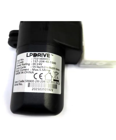 7721400001 Leggett & Platt Linear Actuator Motor Replacement. Specs: Stroke Length: 8.2 inches of movement, Arm Extension: 11.3-inch total arm length