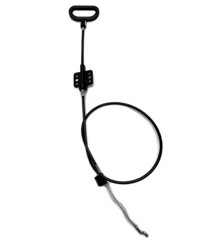Replacement recliner release pull handle with D-Pull Ring style, 39" total. Fits Ashley and other brands. Restore your manual footrest release today